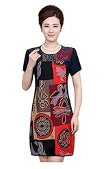 Cotton/Linen Summer Cocktail Party Dress 