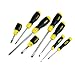 Stanley Cushion Grip Screwdriver Set Flat/Phillips 8 Piece STA065011
