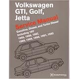 1985-1992 1990 1991 VW GTI GOLF JETTA Service Manual by Volkswagen