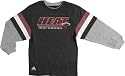 Miami Heat Youth adidas Faux Layered Crew Tee