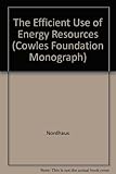 The efficient use of energy resources