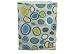 LARGED ZIPPERED WET BAGS BUBBLE DOT BLUE