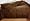 Chocolate Colored Feather Down Comforter - King Size