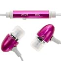 SkullHead Buds Earphones with Mic for iPhone (all generations) -Pink