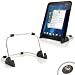 Heavy Duty Steel Tablet Viewing Stand for HP TouchPad , Le Pan TC 970 , Lenovo IdeaPad K1 and More Tablets **Includes Mouse Pad**