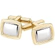 14K Two-Tone Gold Cufflinks