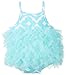 Mud Pie Baby Girls' Mesh Geo Print Swim Suit