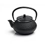 Rosseto Japanese Style Cast Iron Teapot 10 Ounce, Black