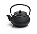 Rosseto Japanese Style Cast Iron Teapot 10 Ounce, Black