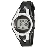 Vernier Womens VNR756 Silver and Black Silicon