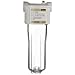 Parker LT20V Cartridge Filter Housing, Styrene-Acrylonitrile, Requires One Cartridge X 2-1/2" OD, 20" Length; 12 gpm, 3/4" NPT Female
