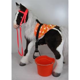 Butterscotch S'Mores Interactive Hasbro Saddle Set -Gift Bucket Orange