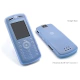 Motorola SLVR FlexiSkin - The Soft Low-Profile Case (Twilight Blue)