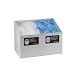 Horizon 5122-W Heavy Duty Plastic 2-Compartment Hair Net/Beard Cover/Shoe Cover Dispenser with Clear Lid, 12" Width x 14" Height x 8" Depth, White