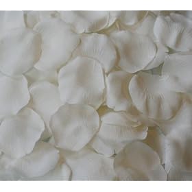 Ivory Silk Rose Petals ~ 200 Petals