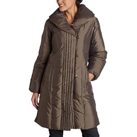 Larry Levine Women's Down Walker Coat