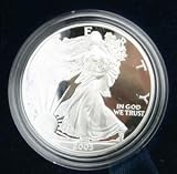 2003 AMERICAN SILVER EAGLE PROOF $1 DOLLAR COIN W/BOX