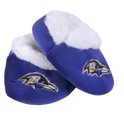 NFL Baltimore Ravens Baby Bootie Slippers