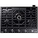 Samsung NA36N9755TM Chef Collection 36 Matte Black Stainless 5 Burner Gas Cooktop NA36N9755TM/AA