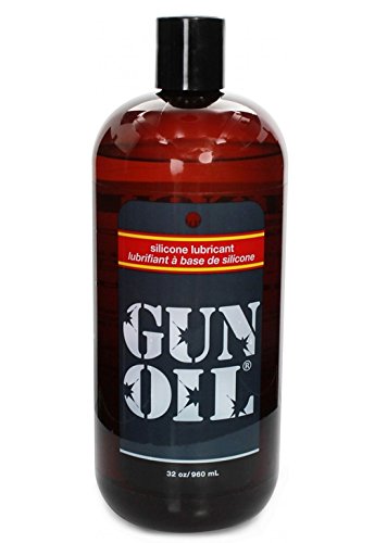 Gun Oil Silicone Based Personal Lubricant (Slick Silicone Formula) : Size 32 Oz /960 Ml
