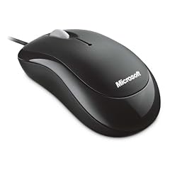 Microsoft Ready Mouse optische Maus schnurgebunden schwarz