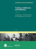 Tradition, codification and unification : comparative-historical essays on developments in civil law