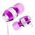 Pink iSmart Metal Replacement In-Ear Metal 3.5mm Stereo EarBud EarPhones HeadPhones Headset for all Apple iPhone, iPod Generation Shuffle Nano Mini Video Classic Touch / Creative Zen / ZUN / Sony / Sansa / Samsung other MP3 / MP4 / CD / DVD Players which have 3.5mm Audio Socket