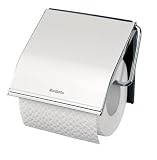 Kitchen & Housewares : Brabantia Toilet Roll Holder Brilliant Steel