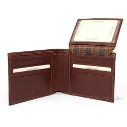 LIRA - Men's Italian Leather Wallet with Privacy ID Flap
