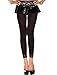 Opaque Footless Tights WITH LACE Trim (Color choices)