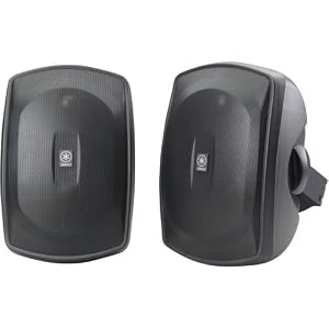 Yamaha NS-AW390BL 2-Way Indoor/Outdoor Speakers
