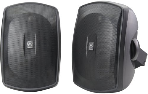 Yamaha NS-AW390BL 2-Way Indoor/Outdoor Speakers (Pair, Black)