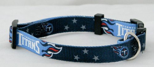 New! Small Tennessee Titans Dog Collar