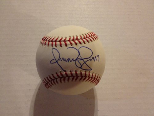 Cleveland Indians OMAR VIZQUEL Signed Autographed OMLB Baseball COA