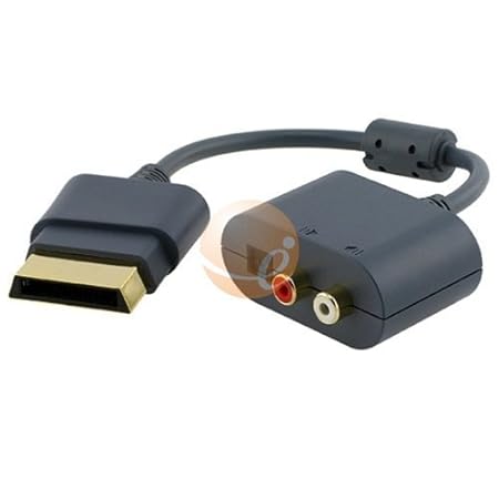 RCA Audio Cable Adapter for XBOX 360 + Slim