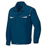 秋冬物 AITOZ アイトス  長袖ブルゾンAZ-6550  088フォレストネイビー×シルバーグレー 6L