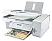 Lexmark X5495 Tintenstrahl Multifunktionsgerät mit Multi-Kartenleser (Drucker, Scanner, Kopierer, Fax) weiß / silber