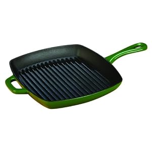 Emerald Green Square Grill Pan 