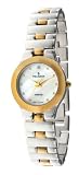 Peugeot Women's Two-Tone Genuine Diamond Bracelet Watch #774TT