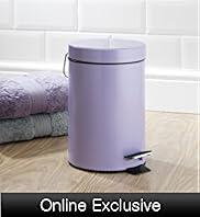 Pearlised Flat Top Bin