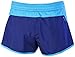 Nike Women's Dri-Fit 2-In-1 Running Shorts-Royal Blue/Volt-XS