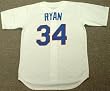 NOLAN RYAN Texas Rangers 1991 Majestic Cooperstown Throwback Home Baseball Jersey