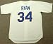 NOLAN RYAN Texas Rangers 1991 Majestic Cooperstown Throwback Home Baseball Jersey, 2XL