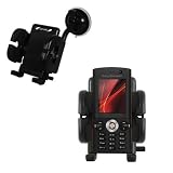 Sony Ericsson k630i Flexible Car Windshield Holder - Gomadic Brand