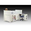 Cameo White Midi Sleep station Cabin Bed- Julian Bowen