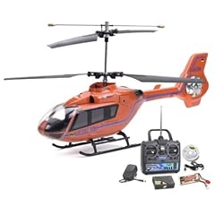 Carson 500507034 - XL EC135 Luftrettung RTF, ferngesteuerter Indoor Helikopter, 4Kanal, 35 Mhz, Fertigmodell