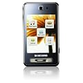Samsung SGH-F480i (Touchscreen, 5MP Kamera, UMTS, HSDPA) ice silver Smartphone ohne Vertrag, ohne Branding, kein Simlock