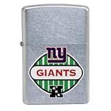 NFL Giants Street Chrome Lighter & Shot Glass Gift Set