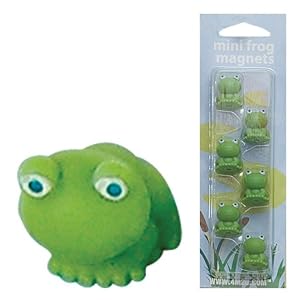 Buy Frog refrigerator MINI MAGNETS kitchen office decor by DCI