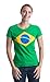 BRAZIL NATIONAL FLAG Ladies' T-shirt / Bandeira do Brasil, Brazilian Tee
